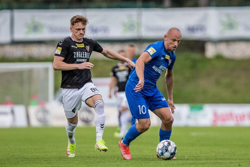 Football. Fortuna I Liga. Zaglebie Sosnowiec - Puszcza Niepolomice. 12.09.2021