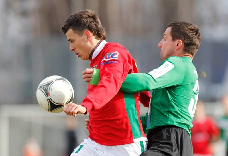 Football. II liga. GKS Tychy - Zaglebie Sosnowiec. 30.03.2012