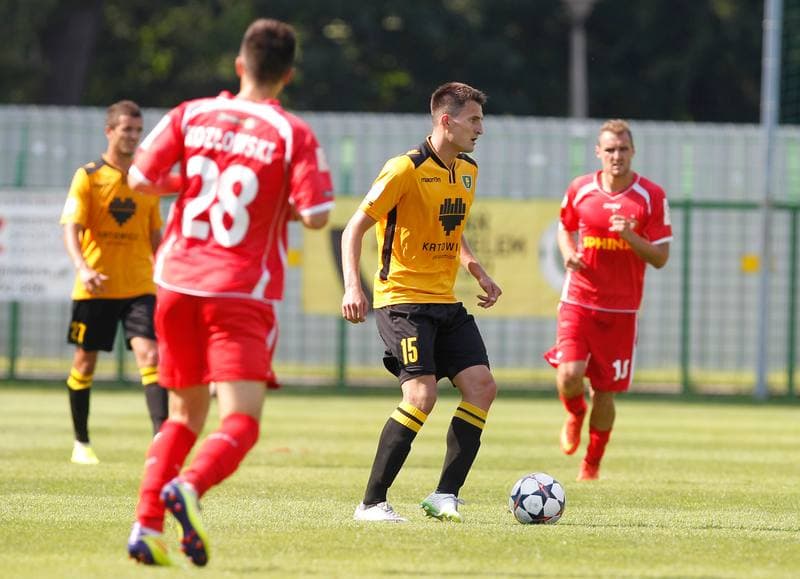 Football. I Liga. GKS Katowice - Widzew Lodz. 02.08.2014