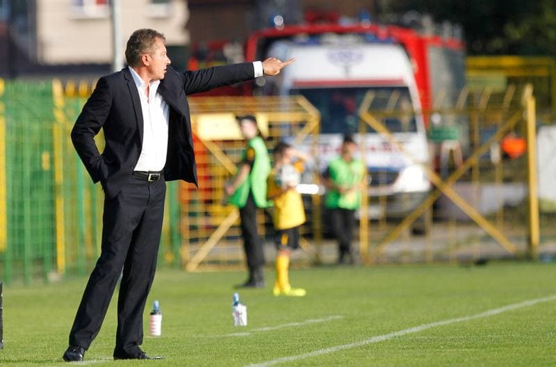 Football. Polish First League. GKS Katowice - Miedz Legnica. 30.08.2015