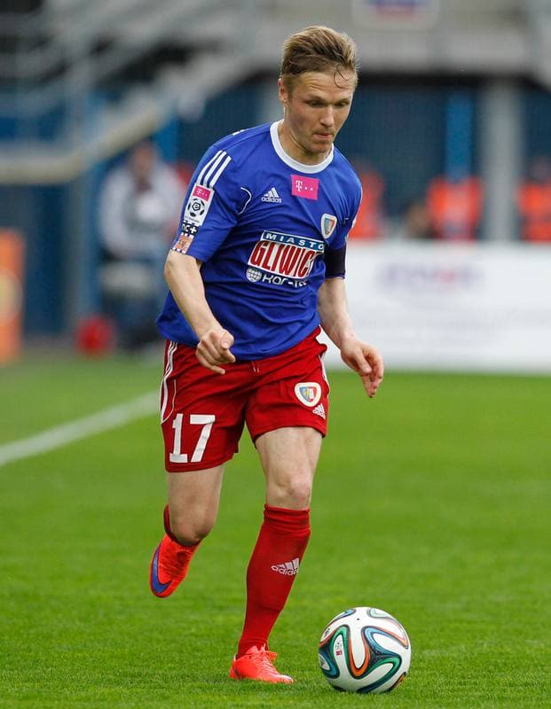 Football. T-Mobile Ekstraklasa. Piast Gliwice - Podbeskidzie Bielsko Biala. 26.04.2015
