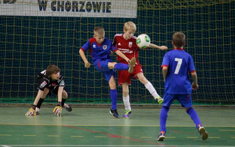 Football. X Halowy Turniej Trampkarzy im Redaktora Stanislawa Penara. Piast Gliwice - Akademia 21 Krakow. 21.12.2013