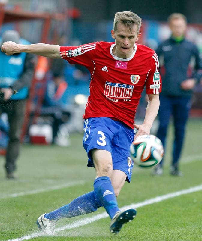 Football. T-Mobile Ekstraklasa. Piast Gliwice - Korona Kielce. 22.03.2015