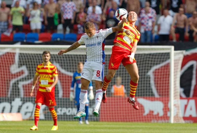 Football. PKO BP Ekstraklasa. Gornik Zabrze - Jagiellonia Bialystok. 08.08.2015