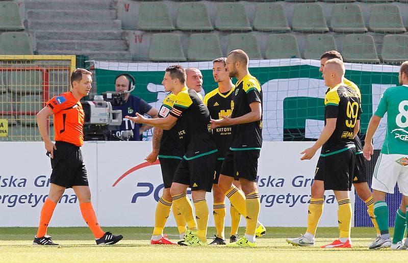 Football. I Liga. GKS Belchatow - GKS Katowice. 05.09.2015