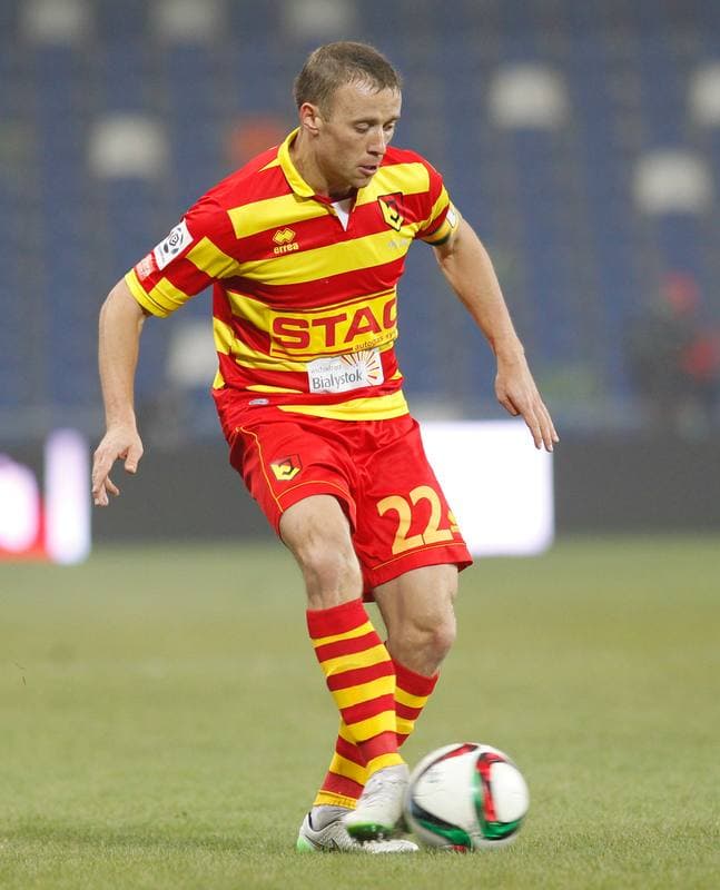 Football. PKO BP Ekstraklasa. Podbeskidzie Bielsko Biala - Jagiellonia Bialystok. 02.11.2015