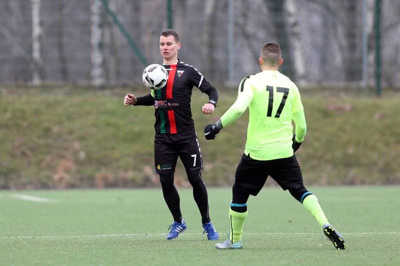 Football. Sparing. GKS Tychy - SFC Opava. 02.02.2018
