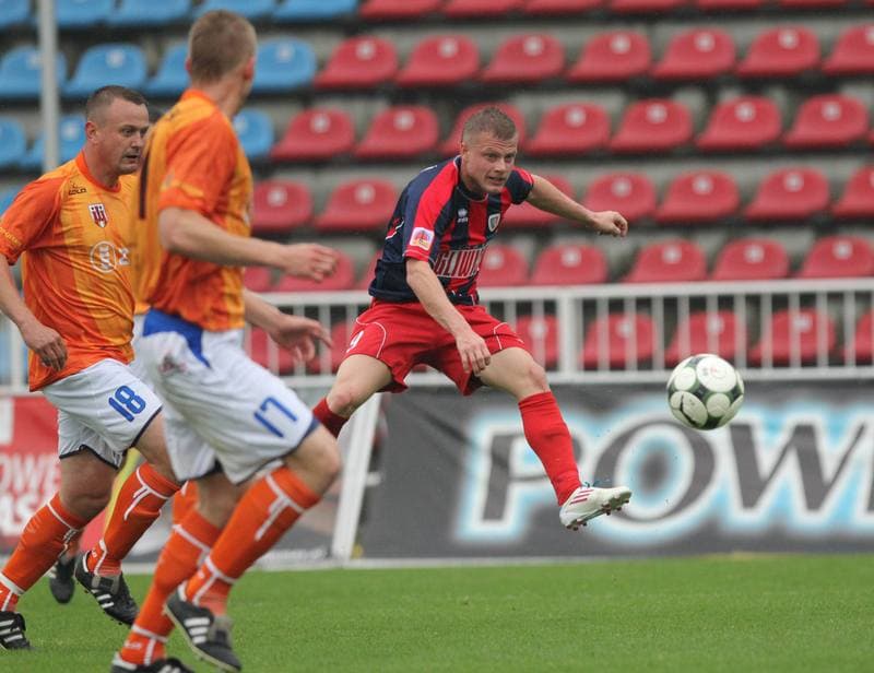 Football. I liga. Piast Gliwice - MKS Kluczbork. 15.05.2011