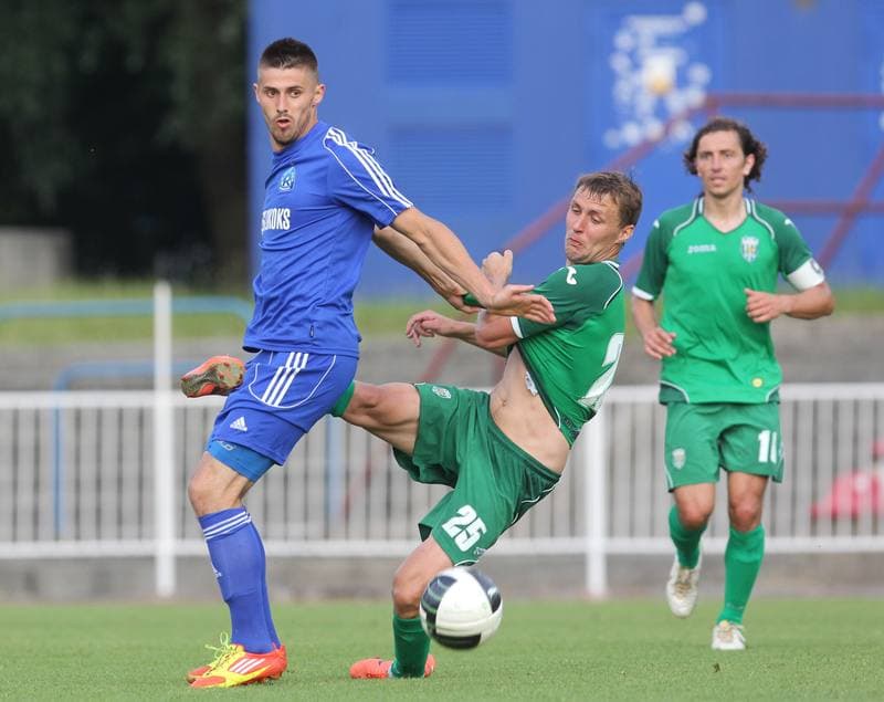 Football. Sparing. Ruch Chorzow - Karpaty Lwow. 06.07.2012