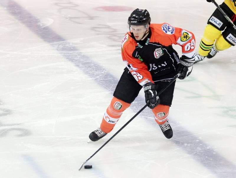 Ice Hockey. Polska Liga Hokeja na Lodzie. HC GKS Katowice - JKH GKS Jastrzebie. 14.10.2012