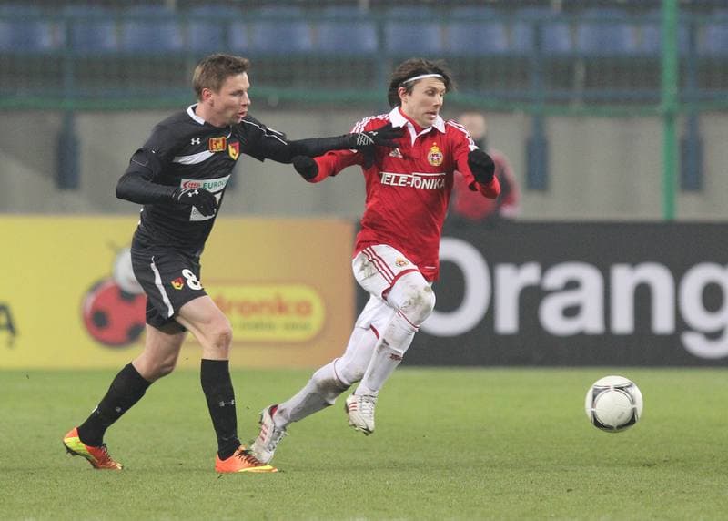 Football. Puchar Polski. Wisla Krakow - Jagiellonia Bialystok. 28.02.2013