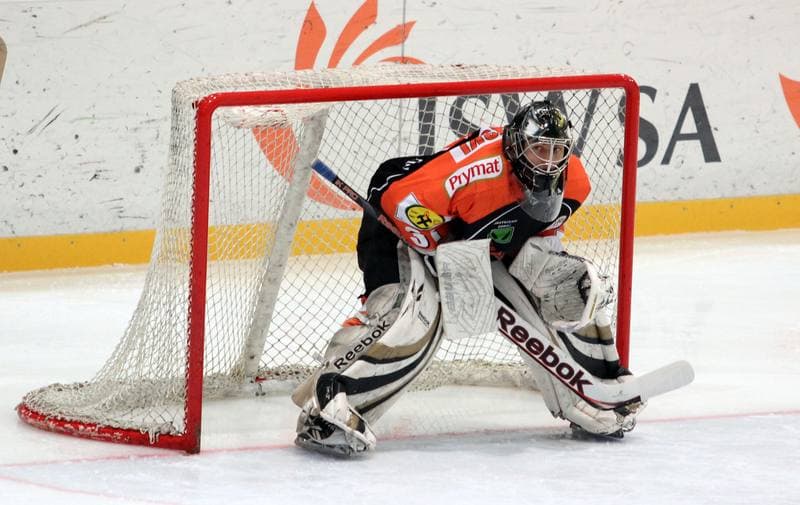 Ice Hockey. Polska Liga Hokejowa. JKH GKS Jastrzebie - Comarch Cracovia Krakow. 25.03.2013