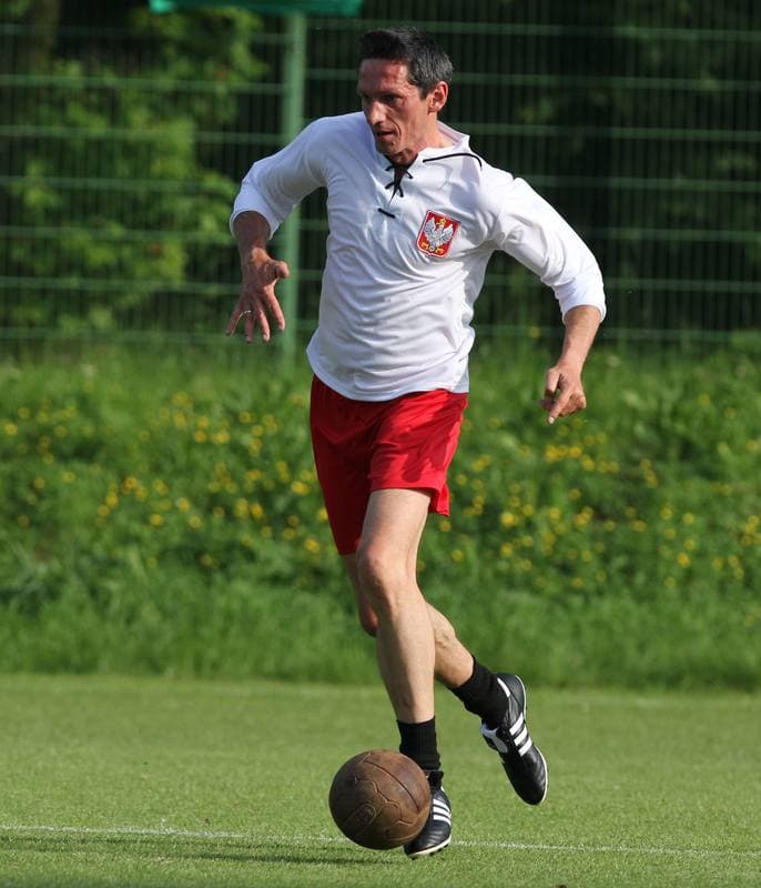 Football. Retro Match. Poland - Brazil. 07.06.2013