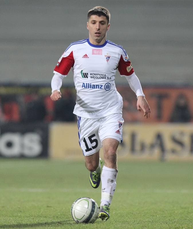 Football. T-Mobile Ekstraklasa. Gornik Zabrze - Widzew Lodz. 03.12.2013