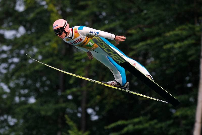 Ski Jumping. FIS Grand Prix. Press Conference. 24.07.2014