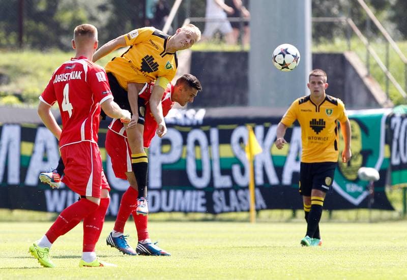 Football. I Liga. GKS Katowice - Widzew Lodz. 02.08.2014