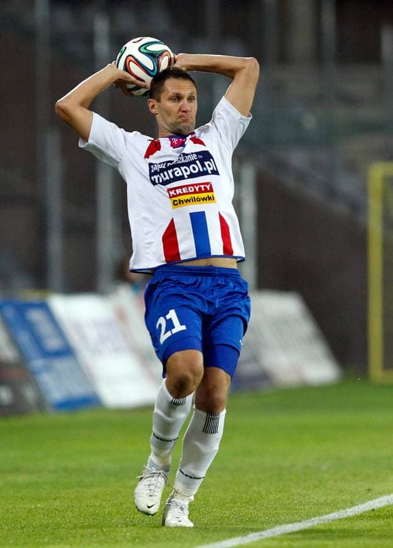 Football. T-Mobile Ekstraklasa. Korona Kielce - Podbeskidzie Bielsko Biala. 15.09.2014