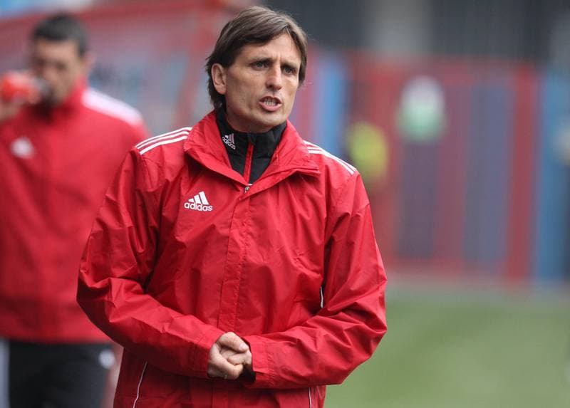 Football. Sparing. Piast Gliwice - Kolejarz Stroze. 10.03.2012