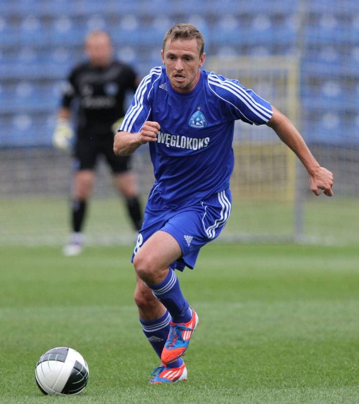 Football. Sparing. Ruch Chorzow - Flota Swinoujscie. 13.07.2012