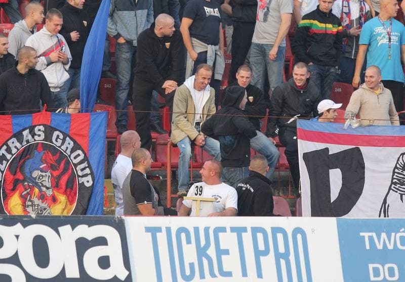 Football. II Liga Grupa Zachodnia. Polonia Bytom - Zaglebie Sosnowiec. 12.10.2013