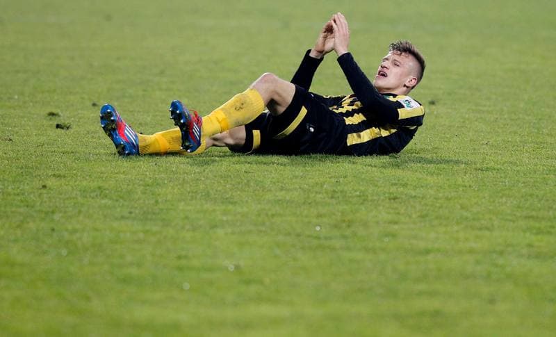 Football. I Liga. GKS Katowice - Flota Swinoujscie. 23.11.2013