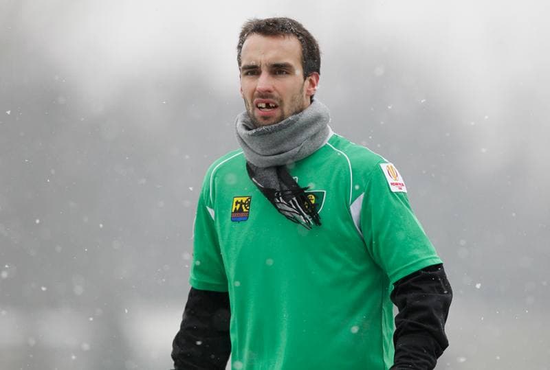 Football. Sparing. GKS Katowice - Gornik Leczna. 25.01.2014