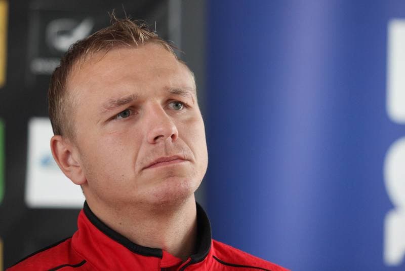 Football. Gornik Zabrze. Press Conference. 19.04.2011
