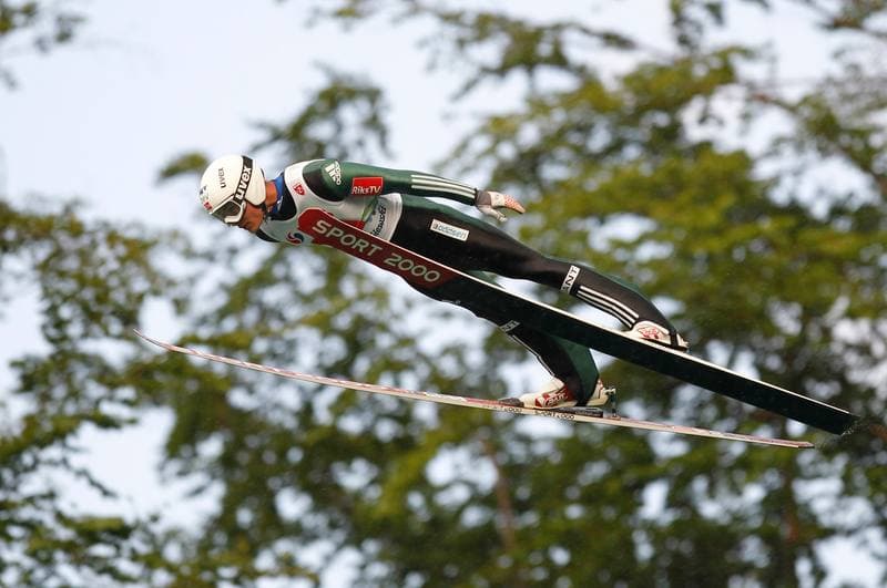 Ski Jumping. FIS Grand Prix. Press Conference. 24.07.2014