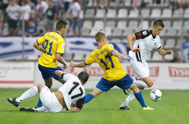 Football. II Liga. Zaglebie Sosnowiec - Stal Mielec. 01.08.2014