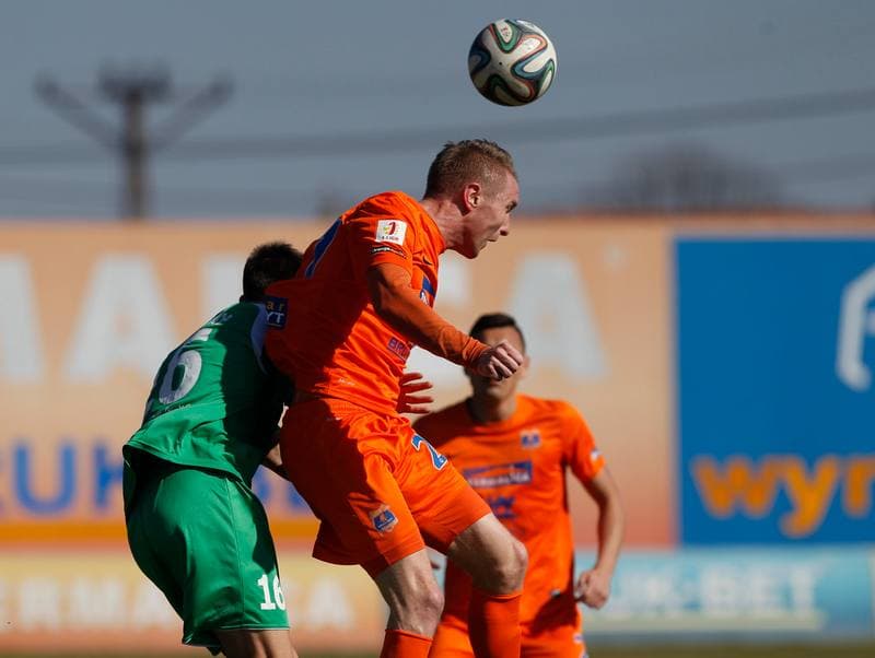 Football. I Liga. Termalica Bruk Bet Nieciecza - GKS Katowice. 08.03.2015