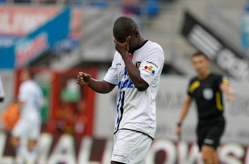 Football. T-Mobile Ekstraklasa. Piast Gliwice - Zawisza Bydgoszcz. 29.08.2014