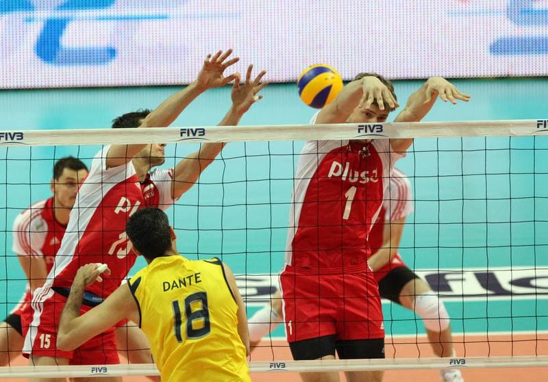 Volleyball. World League. Poland - Brazil. 30.06.2011