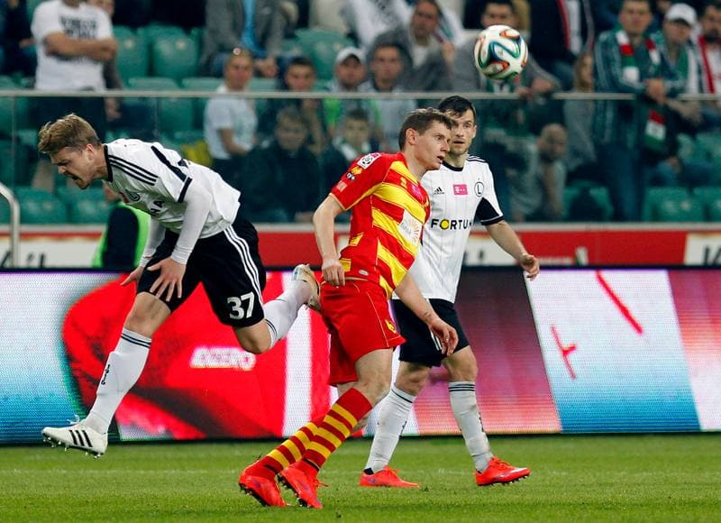 Football. T-Mobile Ekstraklasa. Legia Warsaw - Jagiellonia Bialystok. 20.05.2015