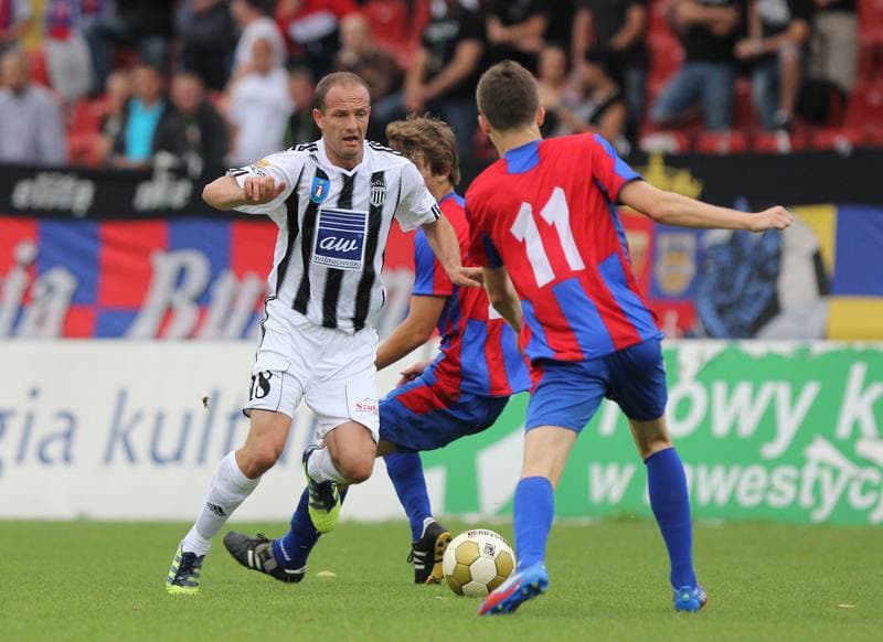 Football. I liga. Polonia Bytom - Sandecja Nowy Sacz. 26.08.2012