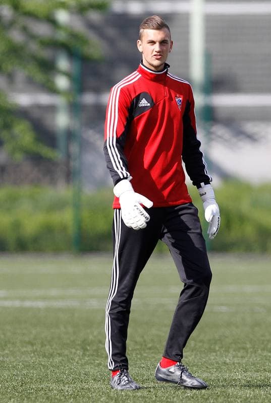 Football. Gornik Zabrze. Press Conference. 08.05.2015