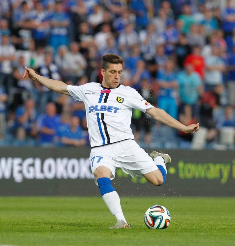 Football. T-Mobile Ekstraklasa. Ruch Chorzow - Zawisza Bydgoszcz. 05.06.2015