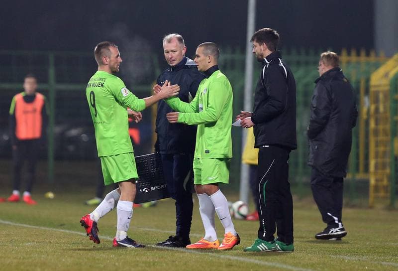 Football. I liga. Rozwoj Katowice - Stomil Olsztyn. 11.03.2016