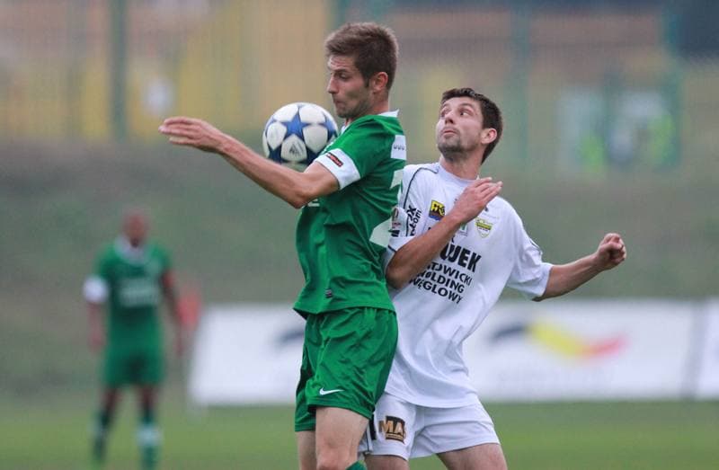 Football. II Liga. Rozwoj Katowice - Warta Poznan. 31.08.2013