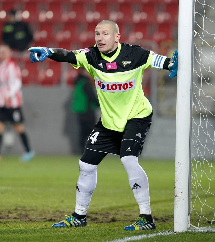 Football. T-Mobile Ekstraklasa. Cracovia Krakow - Lechia Gdansk. 04.12.2013