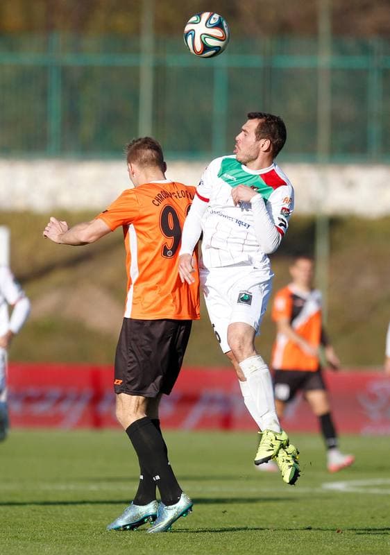 Football. Polish First League. Zaglebie Sosnowiec - Chrobry Glogow. 08.11.2015