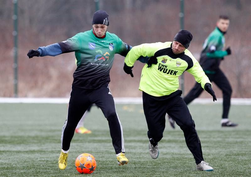 Football. Sparing. Energetyk ROW Rybnik - Rozwoj Katowice. 29.01.2014