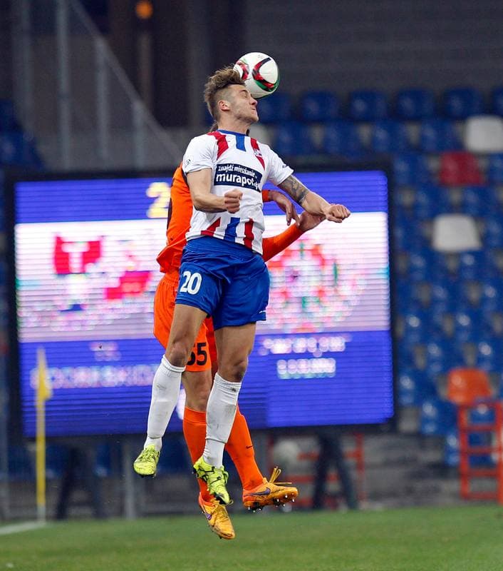 Football. PKO BP Ekstraklasa. Podbeskidzie Bielsko Biala - Zaglebie Lubin. 22.11.2015