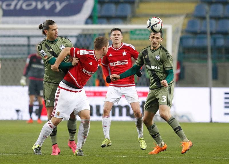 Football. PKO BP Ekstraklasa. Wisla Krakow - Legia Warsaw. 06.12.2015