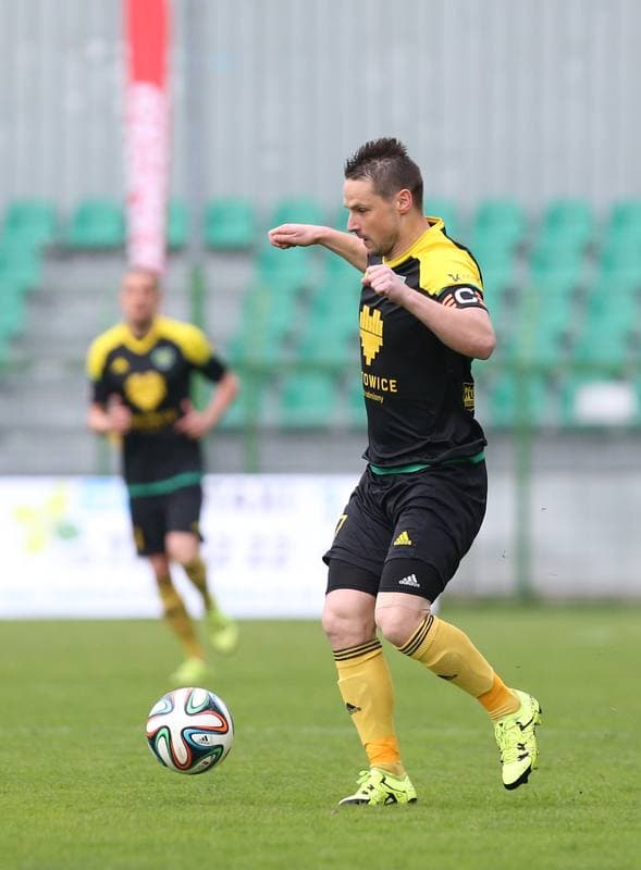 Football. I Liga. GKS Katowice - Olimpia Grudziadz. 16.04.2016
