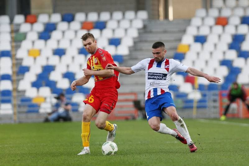 Football. Ekstraklasa. Podbeskidzie Bielsko-Biala - Korona Kielce. 06.05.2016