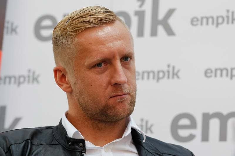 Football. Kamil Glik. Press Conference. 04.06.2016