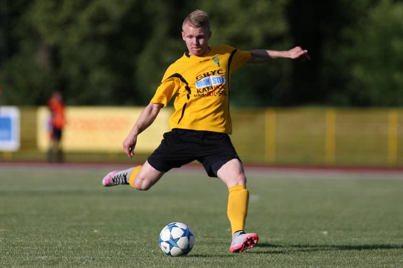 Football. Playoff for III Liga. Gwarek Tarnowskie Gory - Unia Turza Slaska. 18.06.2016