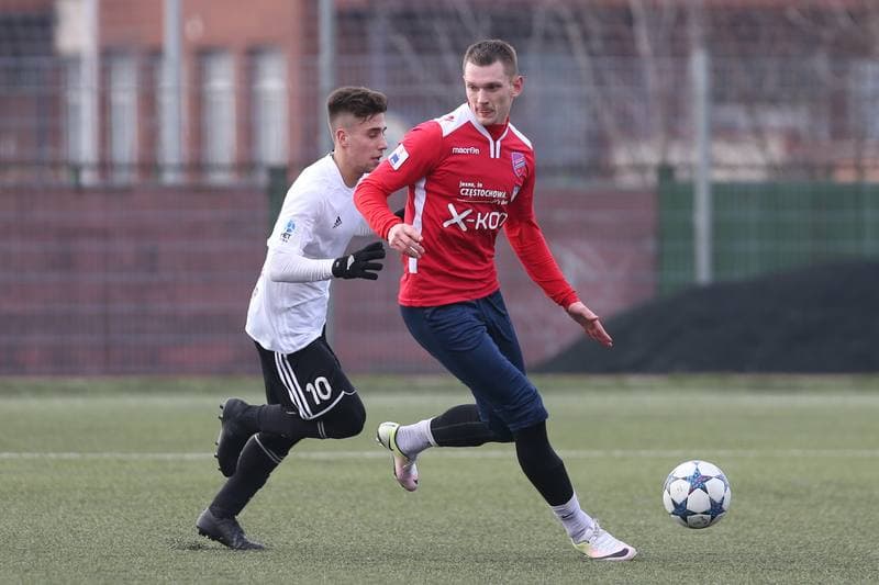 Football. Sparing. MFK Karvina - Rakow Czestochowa. 26.01.2018