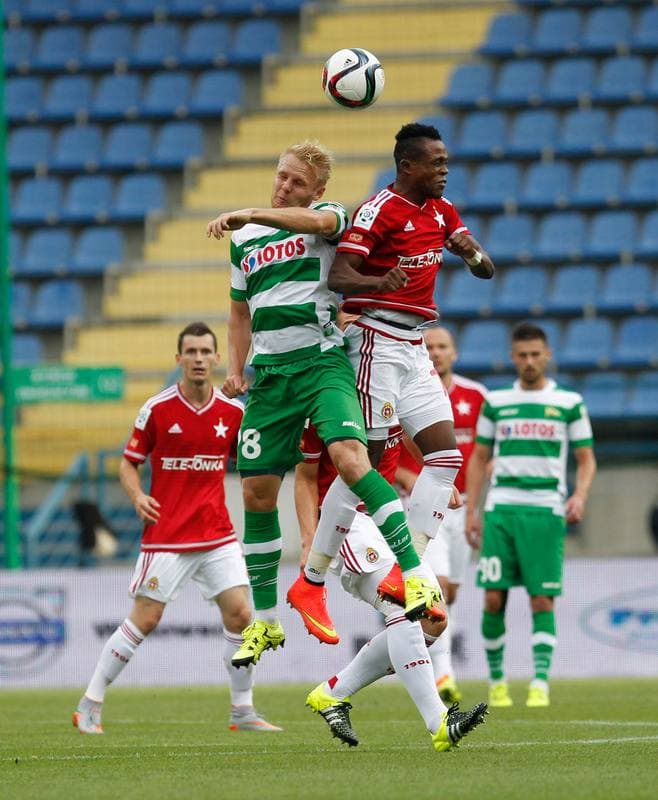 Football. T-Mobile Ekstraklasa. Wisla Krakow - Lechia Gdansk. 24.09.2013