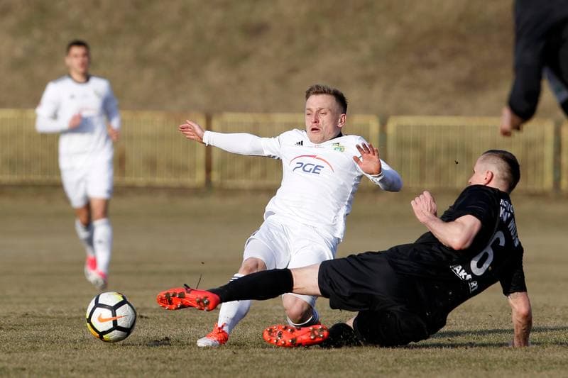 Football. II Liga. Rozwoj Katowice - GKS Belchatow. 24.03.2018